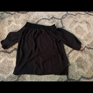 Black NY&Co off the shoulder top